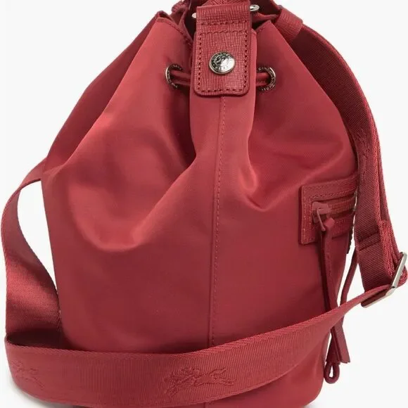 NWT Longchamp Le Pliage bucket bag